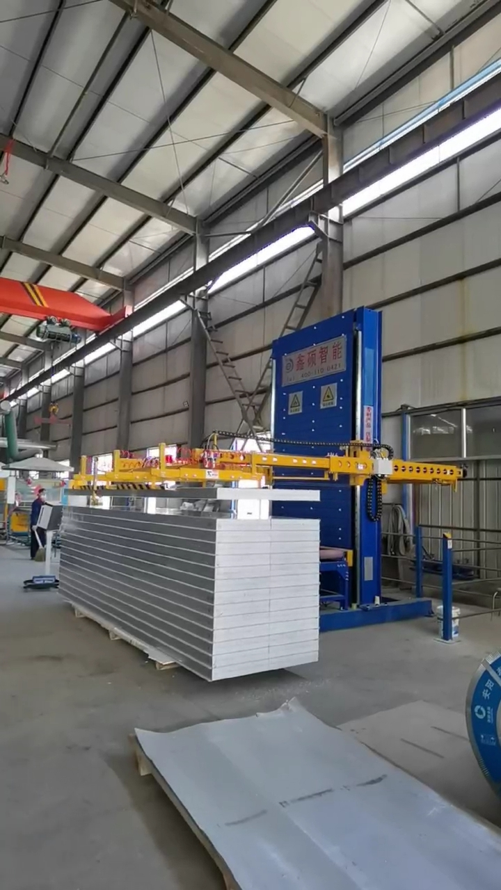 山西猛人建材第二臺碼垛機